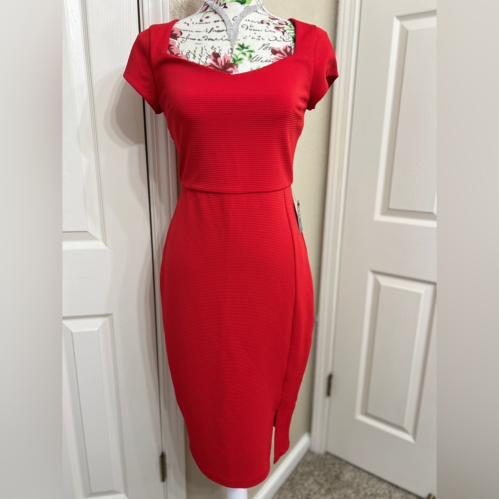 Express Red Dress size XS New with tags